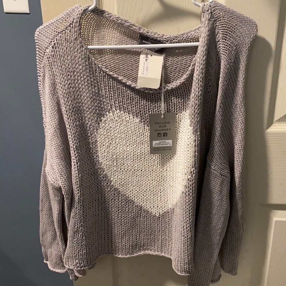 Crop sweater